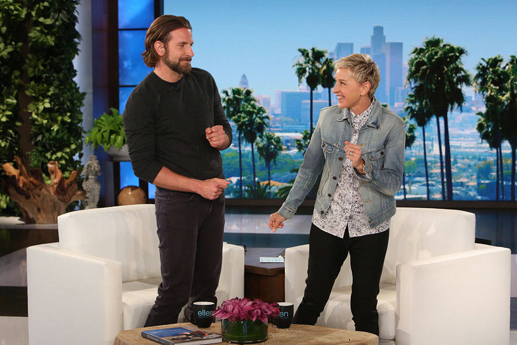 Bradley Cooper, The Ellen DeGeneres Show Bradley Cooper, The Ellen DeGeneres Show